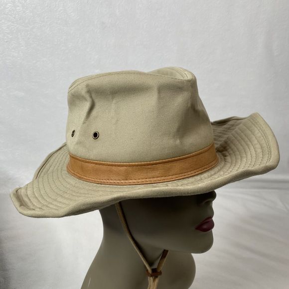 DPC Dorfman Pacific Size M Tan Outdoor Hat - Picture 3 of 10